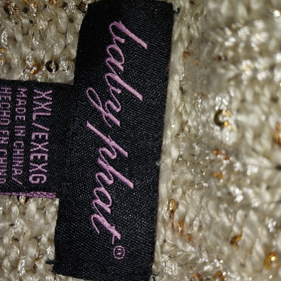 Baby Phat 14 Champagne Pullover Sweater Plus - Picture 5 of 6